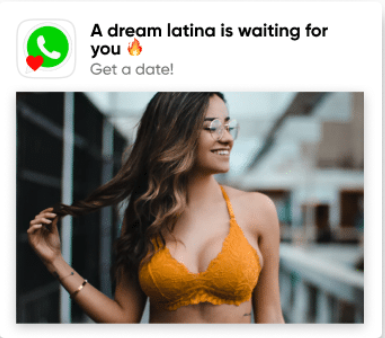 Dating Push Notification Creative